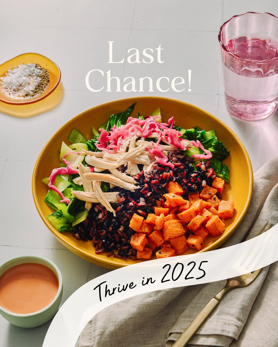 ThistleCo's tweet photo. Last call to set yourself up to THRIVE in 2025 with 40% off your first week! Don’t wait—bold flavors and fresh beginnings are calling: https://t.co/adHjqn6SqJ https://t.co/3Oaf3mveem