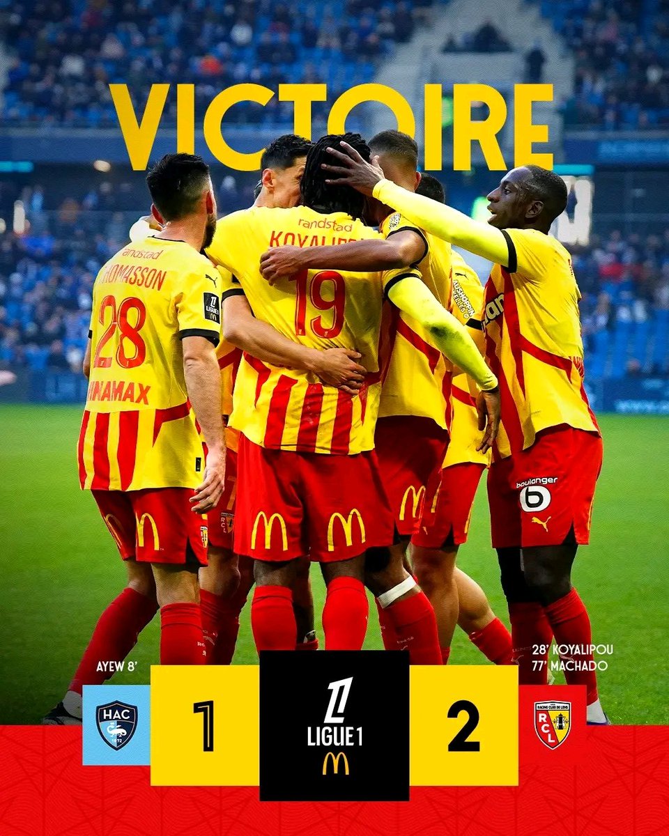 odilon236's tweet photo. 💥 𝑷𝒓𝒆𝒎𝒊𝒆̀𝒓𝒆 𝒆𝒕 𝒅𝒆́𝒋𝒂̀ 𝒅𝒆́𝒄𝒊𝒔𝒊𝒗𝒆 ! ⚽
Le Centrafricain Goduine Koyalipou inscrit son tout premier but avec le #RCLens et contribue au précieux succès des Sang et Or face au Havre. 
🎯Une entrée en scène remarquée pour un joueur qui promet !🔥
#Koyalipou https://t.co/jhjsmuLYw8