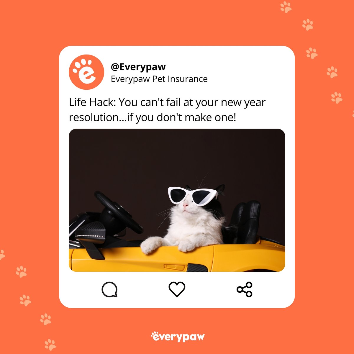 🚗😎 New Year, New Me? Nah, just cruising into 2025 like a boss. 🐾✨ 

Who needs resolutions when you’re already this cool?!

#NewYearLifeHack #CoolCat #EverypawPets #animalmemes #everypaw #petinsurance #everypawuk #everypawpetinsurance