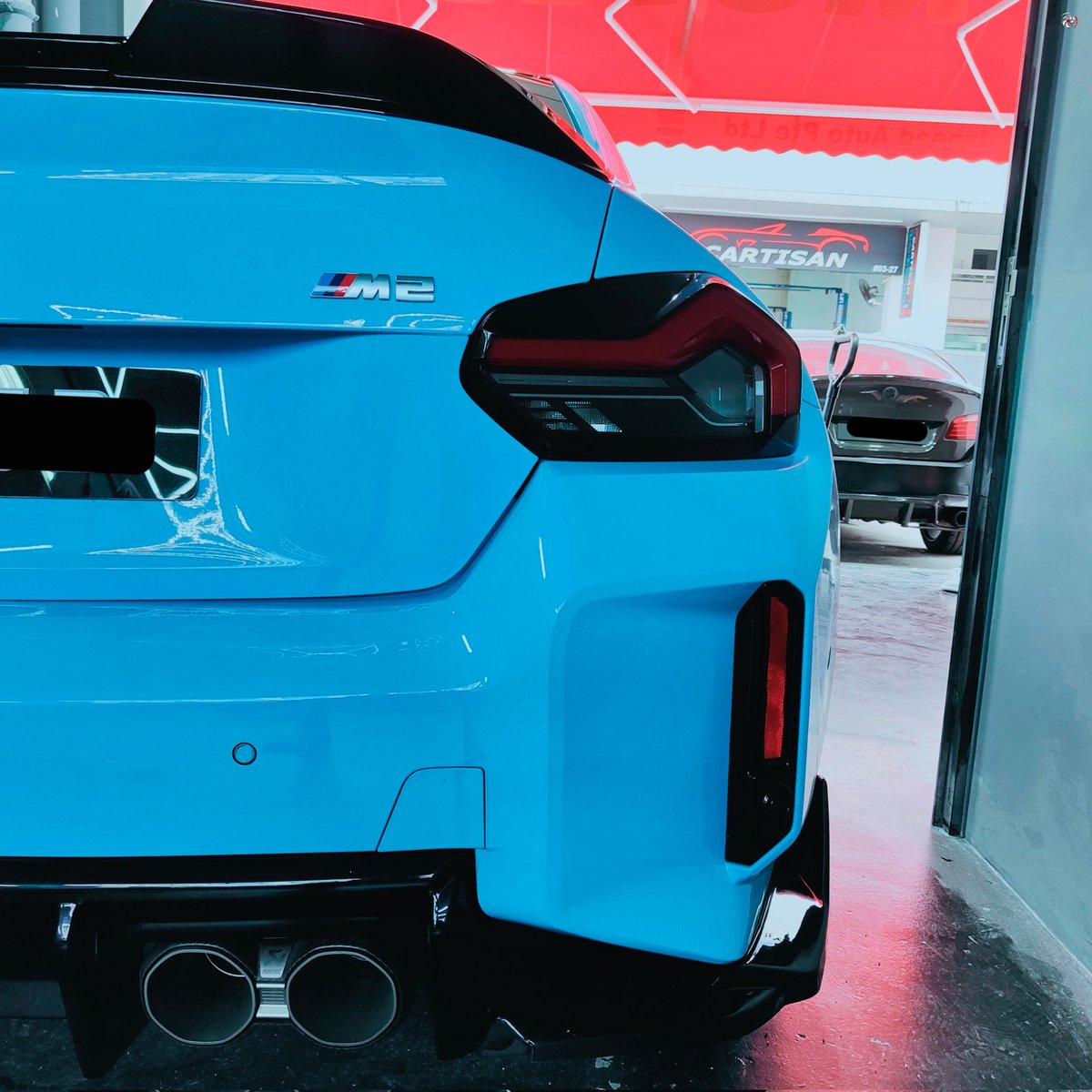 neudinamix's tweet photo. We took this stunning 𝐁𝐌𝐖 𝐌𝟐 𝐆𝟖𝟕 to the next level by installing the sleek and subtle @maxtondesign Maxton Design Bodykit. The transformation is undeniably enhancing the car’s bold aesthetics.

#bmwm2 #maxtondesign #bodykit #BMWMclub #mcos #bmwg87 #cardmods #S58 #s58 #G87 https://t.co/5Eq3F5dItM