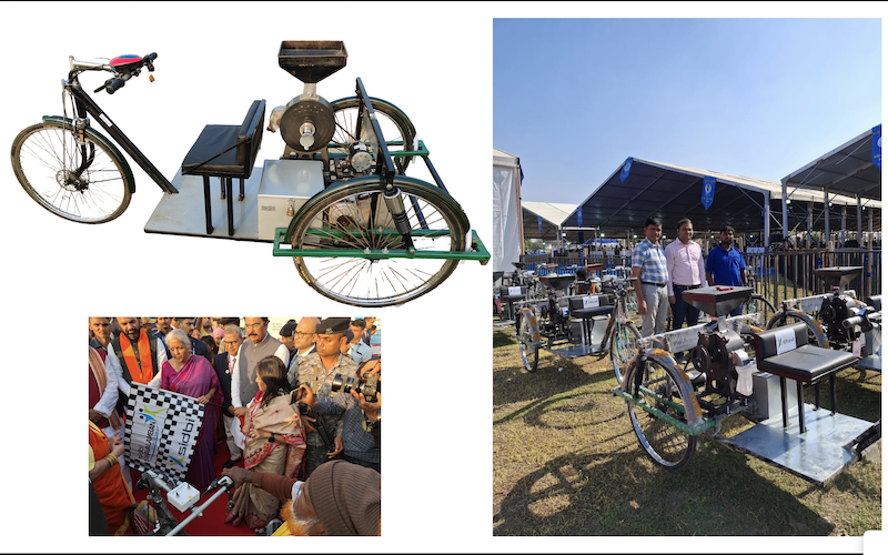 ajitkrbgp's tweet photo. #stepupify Battery operated Mobile Flour Mill &amp; other Solar &amp; Battery operated Agricultural Machines by @stepupify  labs published in Dainik Bhaskar on National Youth Day - 12th January, 2025
Web : https://t.co/ZcOes03PgN
@sabagris @SELCOFoundation https://t.co/XPDypuDWDS