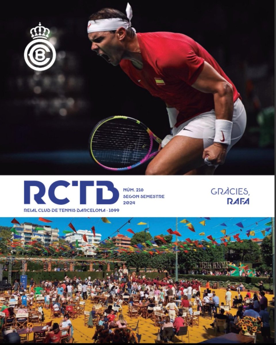 Editorial MIC (@editorialmic) on Twitter photo Gracies <a href="/RafaelNadal/">Rafa Nadal</a>
<a href="/rctb1899/">RCT Barcelona-1899</a> dedica este magazine a la trayectoria de Rafa Nadal.🎾
issuu.com/editorialmic/d… Gracies <a href="/RafaelNadal/">Rafa Nadal</a>
<a href="/rctb1899/">RCT Barcelona-1899</a> dedica este magazine a la trayectoria de Rafa Nadal.🎾
issuu.com/editorialmic/d…