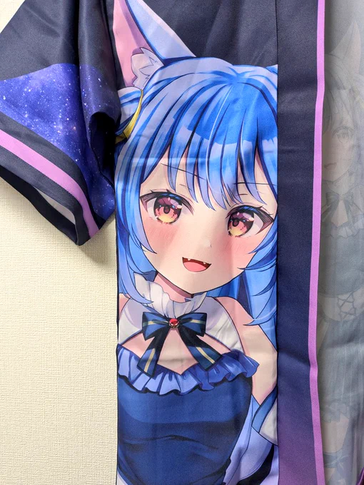 ルルちゃんの法被を購入したので明日これ着て参戦するんだ〜(*^^*)#しもべさん 