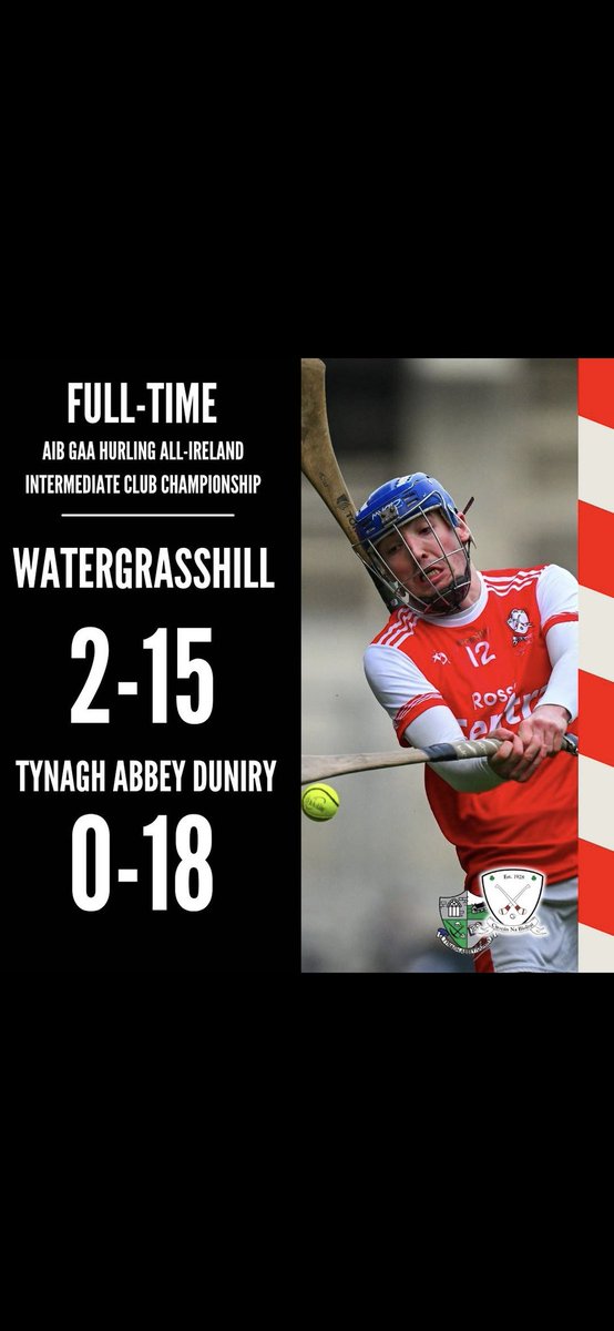 LisgooldCLG's tweet photo. Congrats to @WatergrasshillG some way to win an All Ireland and hard luck to @russellrovers  on the day https://t.co/jvWHLtRJ0a