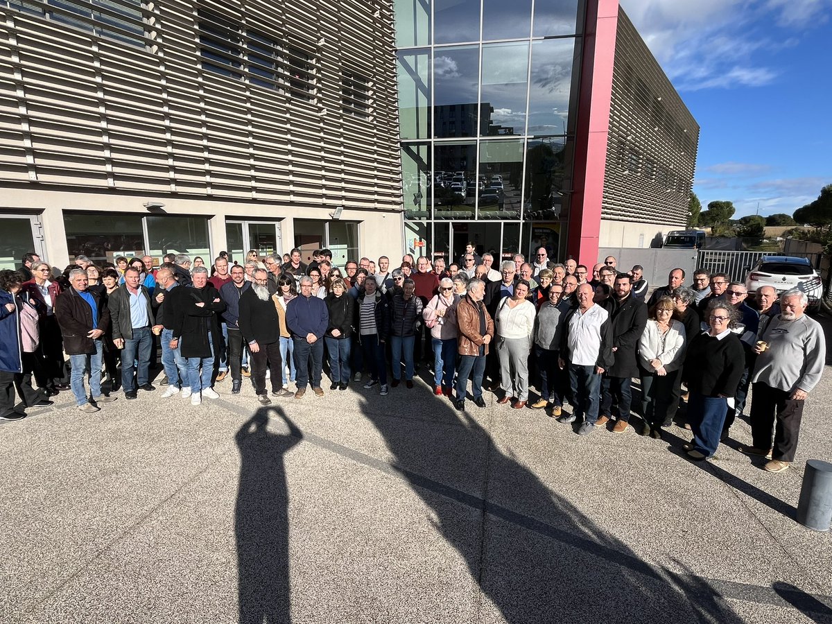 Julien_Ville_'s tweet photo. Assemblée Générale Ordinaire de la Ligue @Occitanie Pyr-Méd Nat ce 11 janvier 2025 à la Maison Régionale des Sports à #Montpellier: merci aux clubs pour leur approbation unanime de toutes les propositions formulées! Satisfaction du travail accompli!

#confiance #authenticité https://t.co/AezWDCfJ6R
