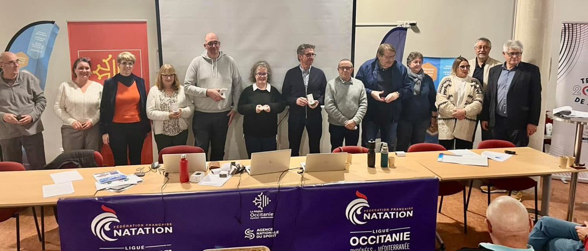 Julien_Ville_'s tweet photo. Assemblée Générale Ordinaire de la Ligue @Occitanie Pyr-Méd Nat ce 11 janvier 2025 à la Maison Régionale des Sports à #Montpellier: merci aux clubs pour leur approbation unanime de toutes les propositions formulées! Satisfaction du travail accompli!

#confiance #authenticité https://t.co/AezWDCfJ6R