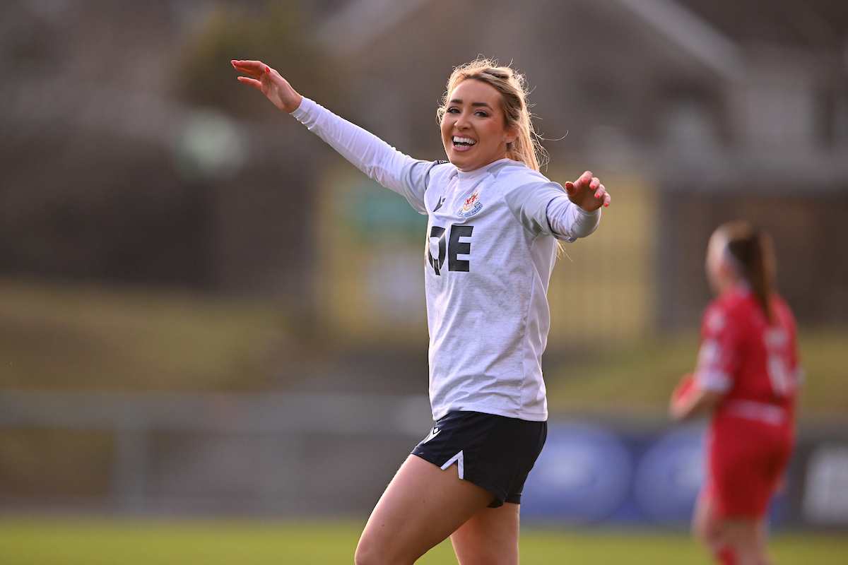 That three points feeling 😎

<a href="/PenybontWomenFC/">Penybont Women FC</a> | #GeneroAdranSouth