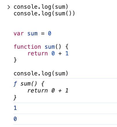 Vineetkme's tweet image. The more you dive deeper into Javascript, the more it surprises you 🤯!! I just learned that function declaration takes precedence over a "var" of the same name during hoisting.
#webdev #javascript #webdevlopers #SoftwareEngineering #SoftwareDevelopment #CodingChallenge