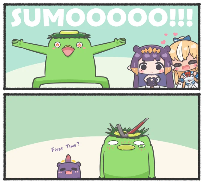 The HoloGura today😂

#inART #ホロぐら 