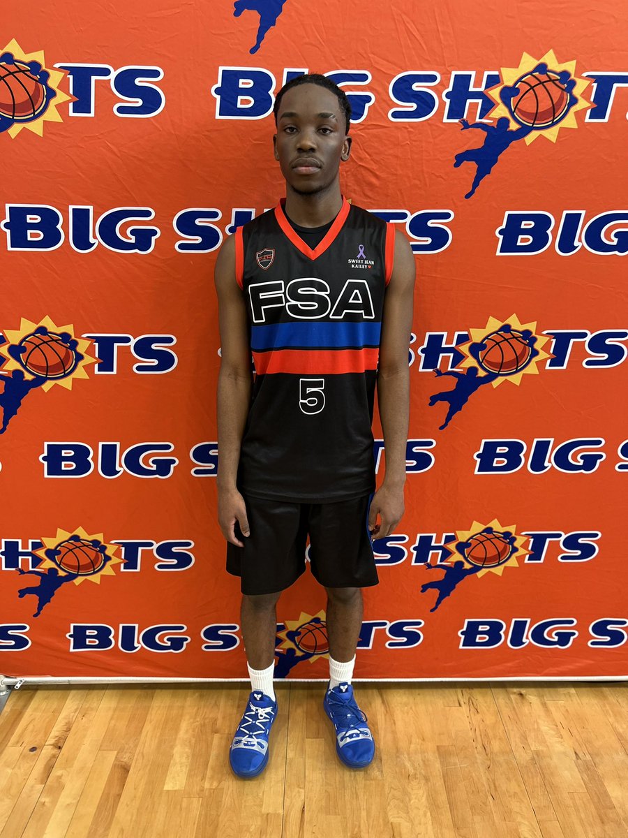 #BigShots #CharlestonInvitional 

Flight 22 Prep Academy (NC) 72
#3 Corey Hariston 13pts
#32 Caden Giles 14pts

Florida Sports Academy (FL) 43
#5 Bupe Chilufya 11pts