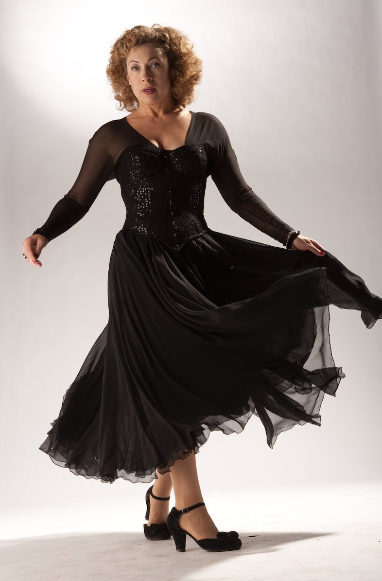 song black dress HELLO MOLLY Dedicated Song Maxi Dress Black main image 1
