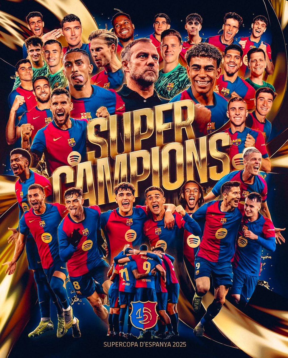 siddharmalhotra's tweet photo. 2-5 Ez 💀
#FCBarcelona #SupercopaDeEspaña #FCBvsRM #ElClásico #RealMadrid https://t.co/F48iYggqXT