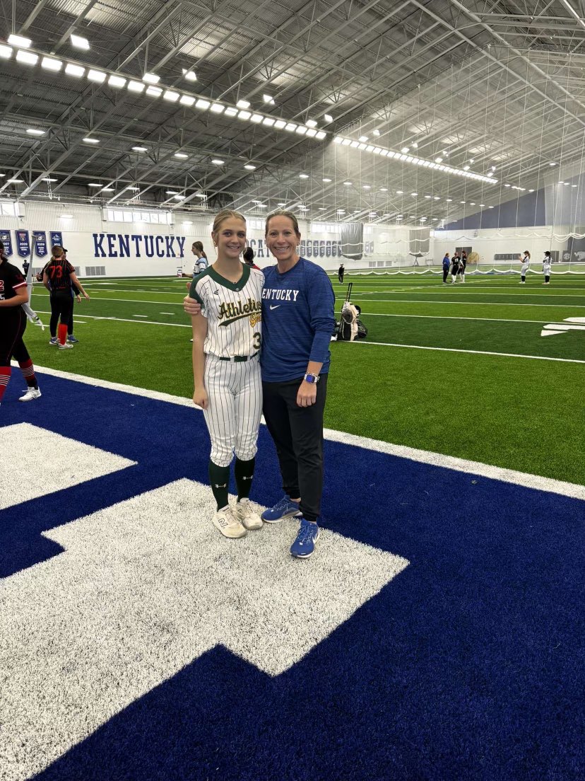 Aevea Mosley-Franklin (@aevea2029) on Twitter photo Thank you to all of the coaches for hosting this weekend at the Kentucky Elite Prospect Camp!
<a href="/UKCoachLawson/">Rachel Lawson</a> <a href="/UKCoachHimes/">Kristine Himes</a> <a href="/coachjb_18/">Molly Belcher</a> <a href="/BrittCerv14/">Brittany Cervantes</a> <a href="/gbaalman25/">Grace Baalman</a>
<a href="/AGTVallery14u/">Athletics Gold Tamborra/Vallery - 14u</a> <a href="/TamborraStacy/">Stacy Tamborra</a>
<a href="/LineDsoftball/">Line Drive Media</a> <a href="/ExtraInningSB/">EXTRA INNING SOFTBALL</a> <a href="/LegacyLegendsS1/">Legacy & Legends Softball</a> <a href="/CoastRecruits/">Coast 2 Coast Recruits</a> <a href="/FastpitchAthRec/">Fastpitch Athlete Recruits</a> Thank you to all of the coaches for hosting this weekend at the Kentucky Elite Prospect Camp!
<a href="/UKCoachLawson/">Rachel Lawson</a> <a href="/UKCoachHimes/">Kristine Himes</a> <a href="/coachjb_18/">Molly Belcher</a> <a href="/BrittCerv14/">Brittany Cervantes</a> <a href="/gbaalman25/">Grace Baalman</a>
<a href="/AGTVallery14u/">Athletics Gold Tamborra/Vallery - 14u</a> <a href="/TamborraStacy/">Stacy Tamborra</a>
<a href="/LineDsoftball/">Line Drive Media</a> <a href="/ExtraInningSB/">EXTRA INNING SOFTBALL</a> <a href="/LegacyLegendsS1/">Legacy & Legends Softball</a> <a href="/CoastRecruits/">Coast 2 Coast Recruits</a> <a href="/FastpitchAthRec/">Fastpitch Athlete Recruits</a>