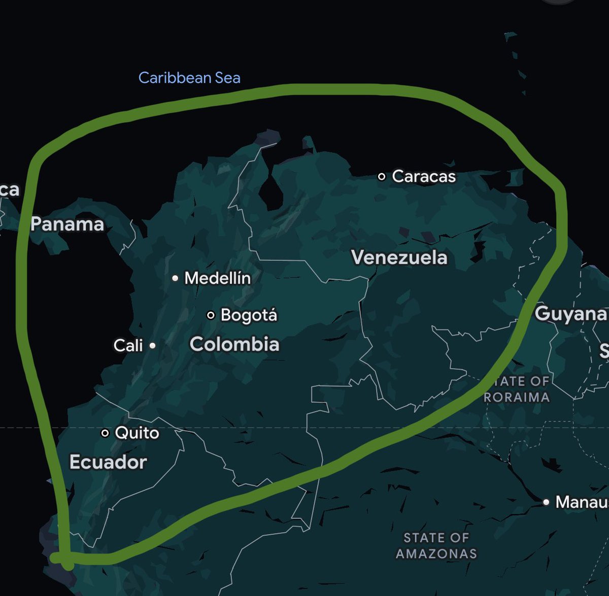 CaudilloXIV's tweet image. This should be one country