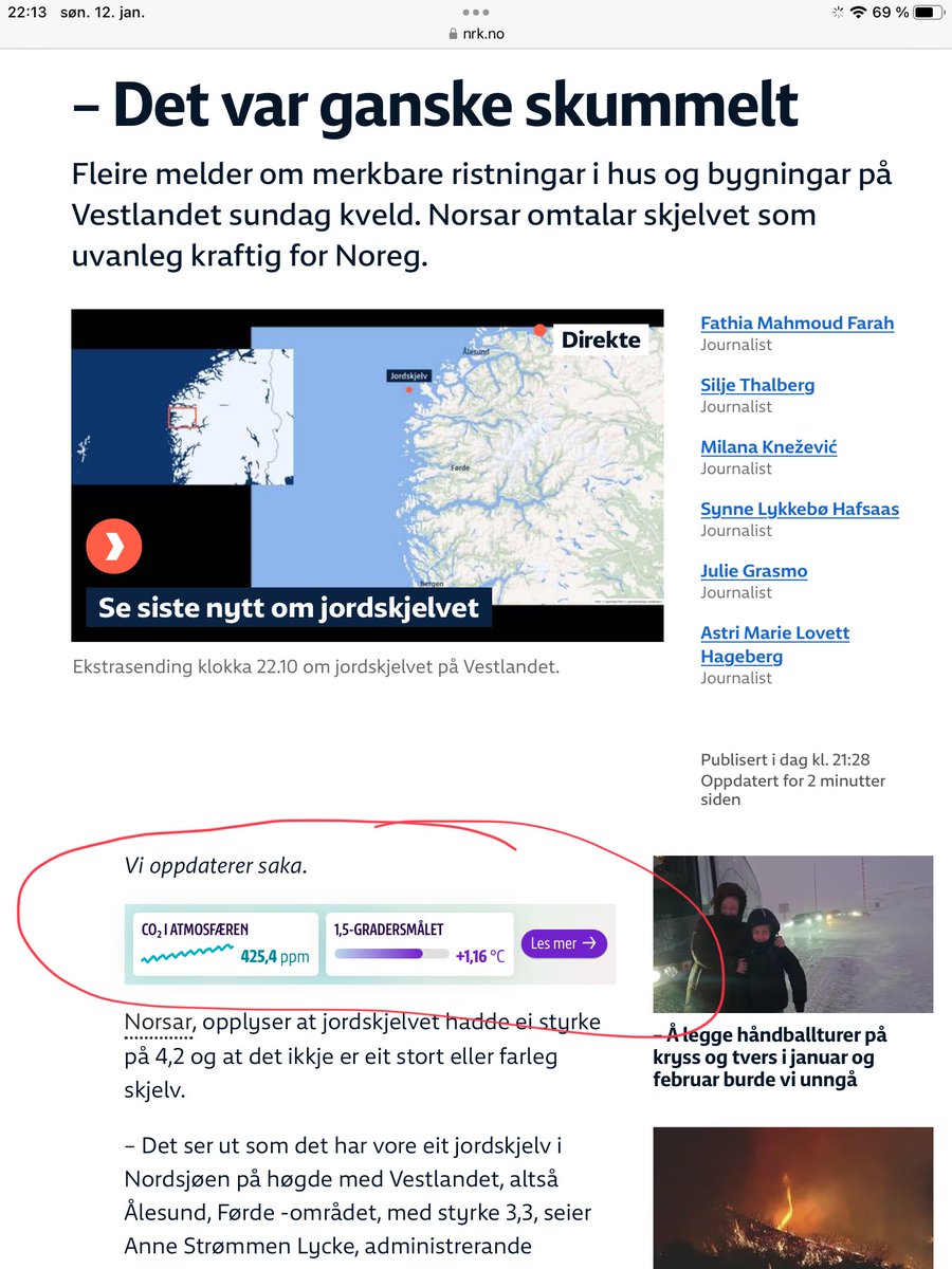 Hva er egentlig relevansen her?