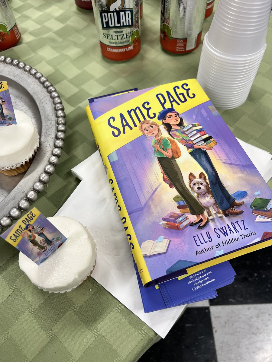 rlfreedm's tweet photo. So fun sharing @ellyswartz Same Page book launch event with #agent14 and #agent25! I was also joined by an honorary agent who I taught science when she was in the third grade!! I love our #jjsecretagents community. We are always learning, laughing, and growing together. https://t.co/JseYoyfIgz