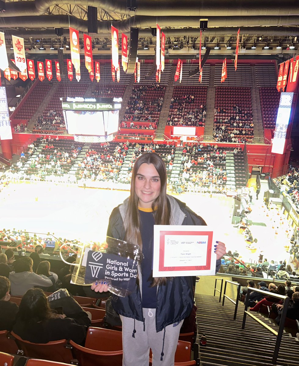 PiperWright2025's tweet photo. Happy National Girls and Women in Sports Day! For NJSIAA, I got selected to represent Collingswood High School at Rutgers University. Super grateful for this opportunity! #womeninsports #WomensSportsFoundation @WomensSportsFdn https://t.co/wYQMbQbe1j