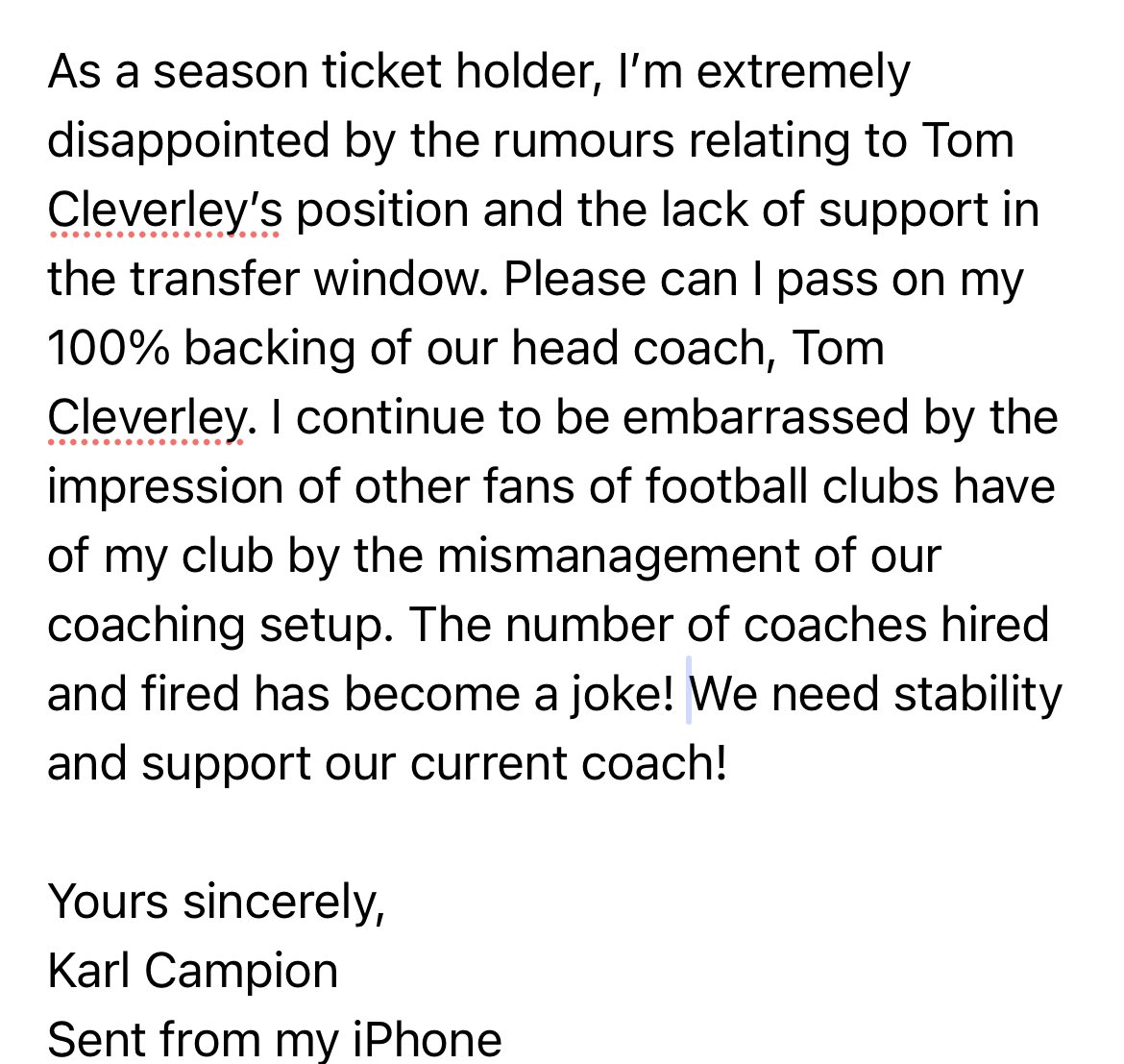 KarlCampion3's tweet photo. #BackTom @WatfordFC https://t.co/QEjbZVExVZ