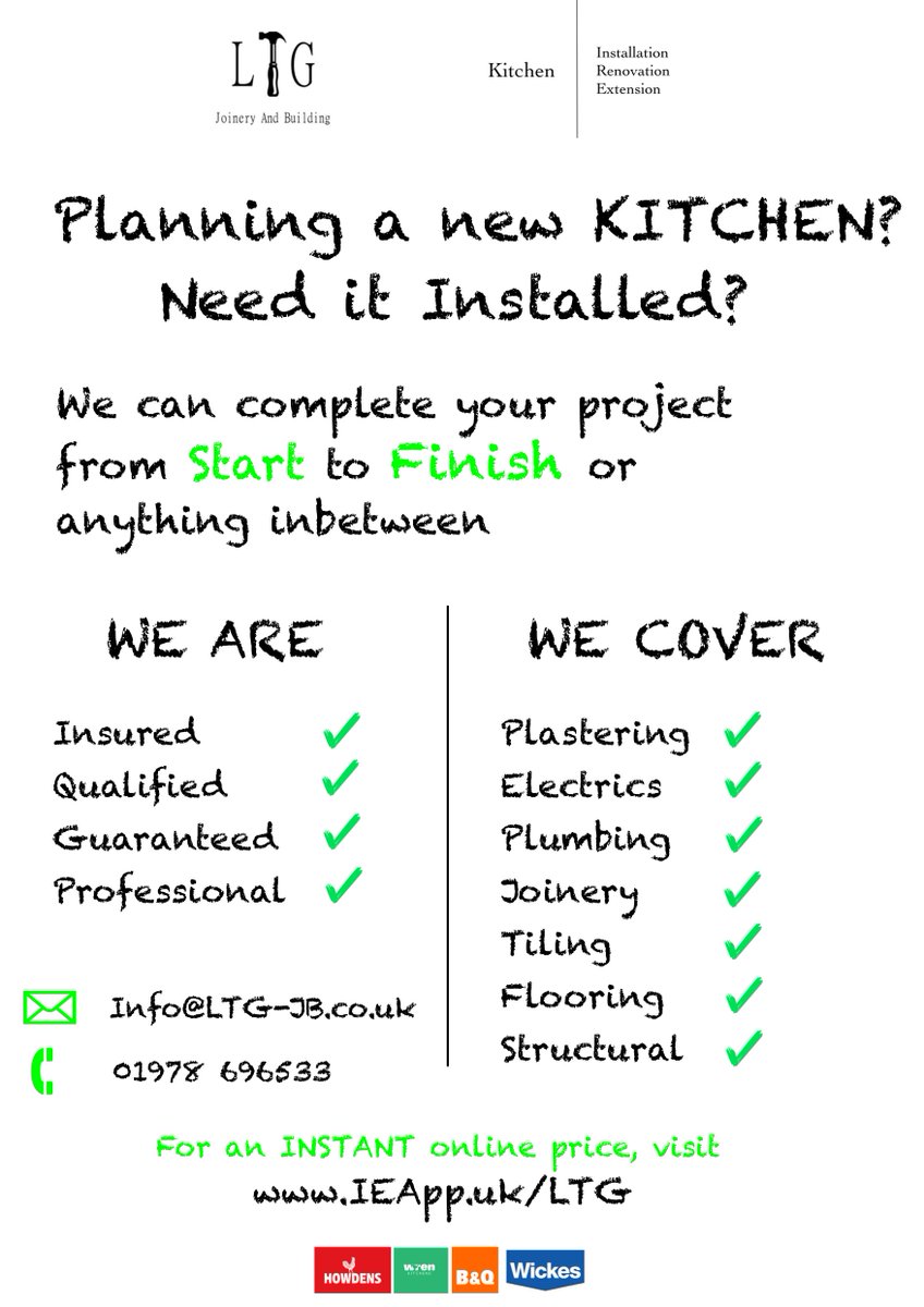 Anyone planning a new kitchen? <a href="/wrexham/">Wrexham.com</a> #wrexham <a href="/northwales/">barry</a> #Northwales #wrexhamkitcheninstallers