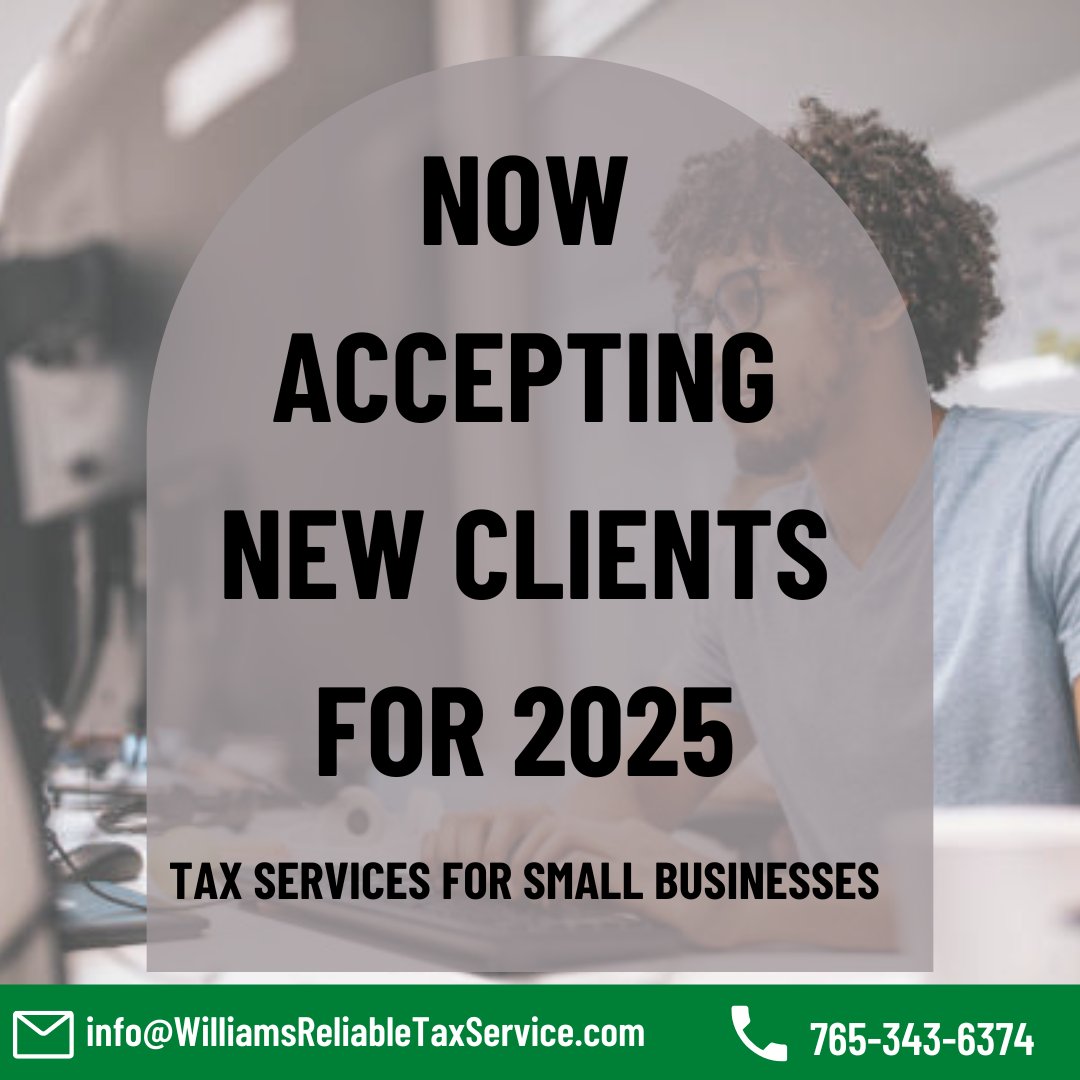 mrwilliamstaxes's tweet photo. Good news! My tax desk has room for more numbers to crunch and deductions to uncover. If you know someone who needs a little tax magic this season, send them my way! I’m now accepting new clients and would love the chance to make tax time less taxing for them. https://t.co/T92LRNfPUX