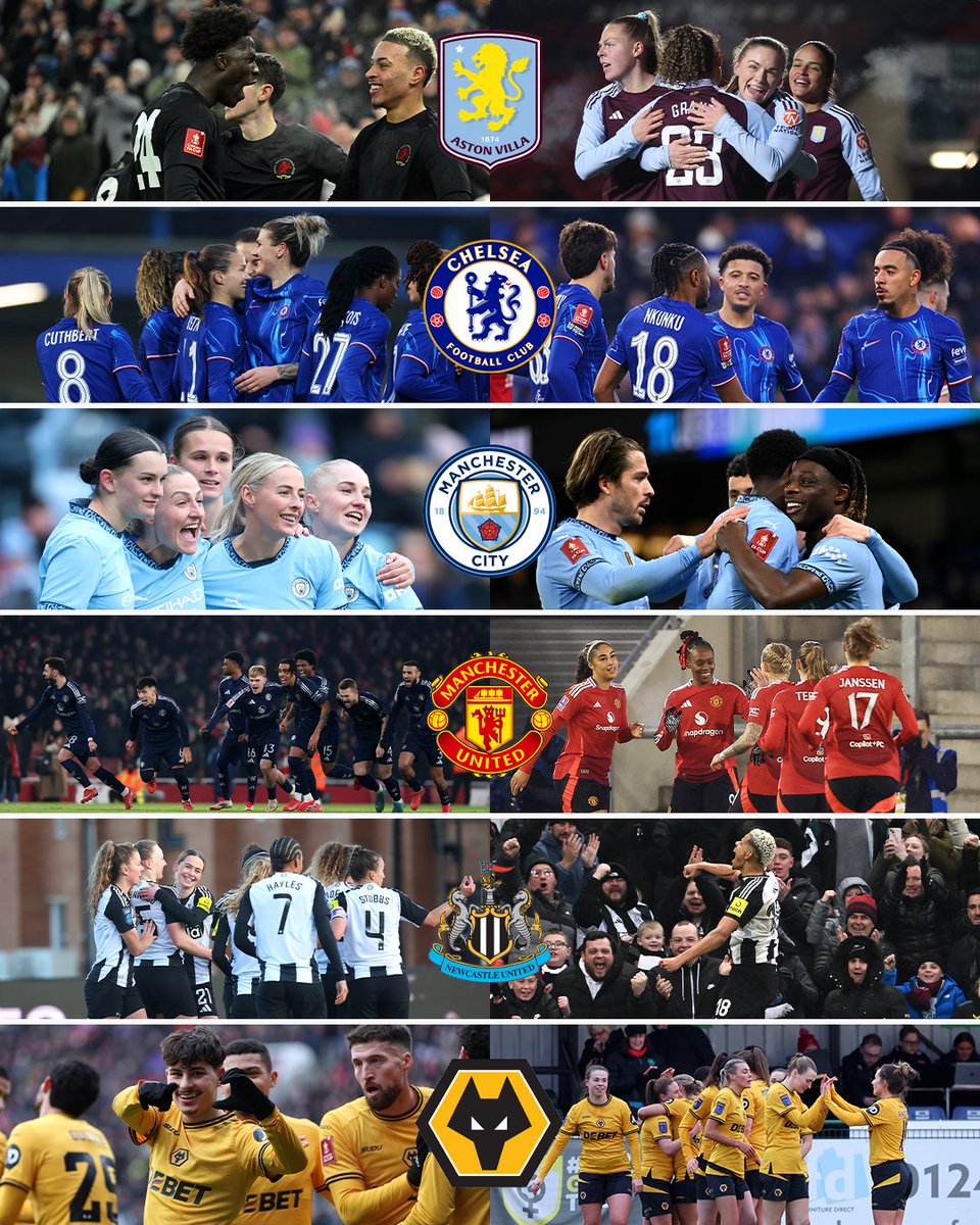 EmiratesFACup's tweet photo. Every team that progressed to the next round this weekend in the #EmiratesFACup and @AdobeWFACup 🤩 https://t.co/00ZbeCnGQQ