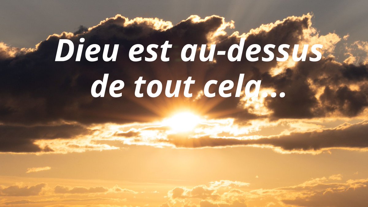 Dieu est au-dessus de tout cela...
Ma #predication de ce matin est accessible (texte et vidéo) sur mon blog. 
predicationsdevincent.blogspot.com/2025/01/dieu-e…