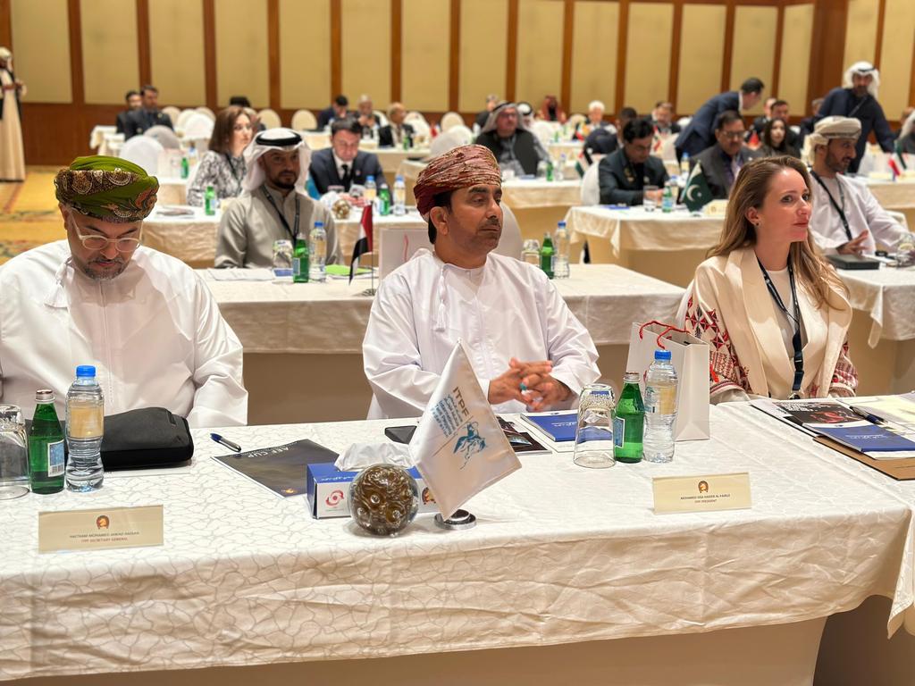 Itpf_info's tweet photo. الاتحاد الدولي لالتقاط الأوتاد يعزز التعاون المشترك مع الاتحاد الآسيوي للفروسية خلال الجمعية العمومية في الكويت كما أقيمت على هامش الجمعية بطولة التقاط الأوتاد حضرها محمد الفيروز رئيس الاتحاد الدولي لالتقاط الأوتاد ومجموعة من رؤساء الاتحادات والمرافقين. https://t.co/bNNSwMNJIf