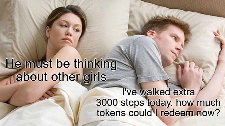 Walk4Crypto's tweet image. When your steps turn into crypto, priorities shift 😅💰 #MoveToEarn #CryptoLife #MoveUpApp #TokenRewards #FitnessMotivation #memecoin #memes #WalkMore
@PeakChainMoveUp