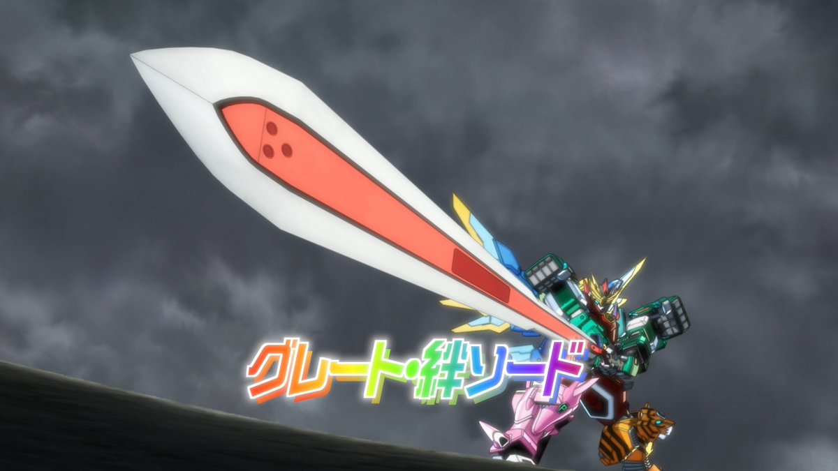 Psoushi's tweet photo. C'est ma foi très fun ce premier Red Ranger / #SentaiRed isekai !
La touche Sentai dans un univers d'isekai, loin d'être ma came de base, apporte un petit vent frais, et c'est bien marrant en l'état. C'est passé très vite et ya du mecha d'office, c'est bon signe ! #KizunaFive https://t.co/q6BL6DHlkV