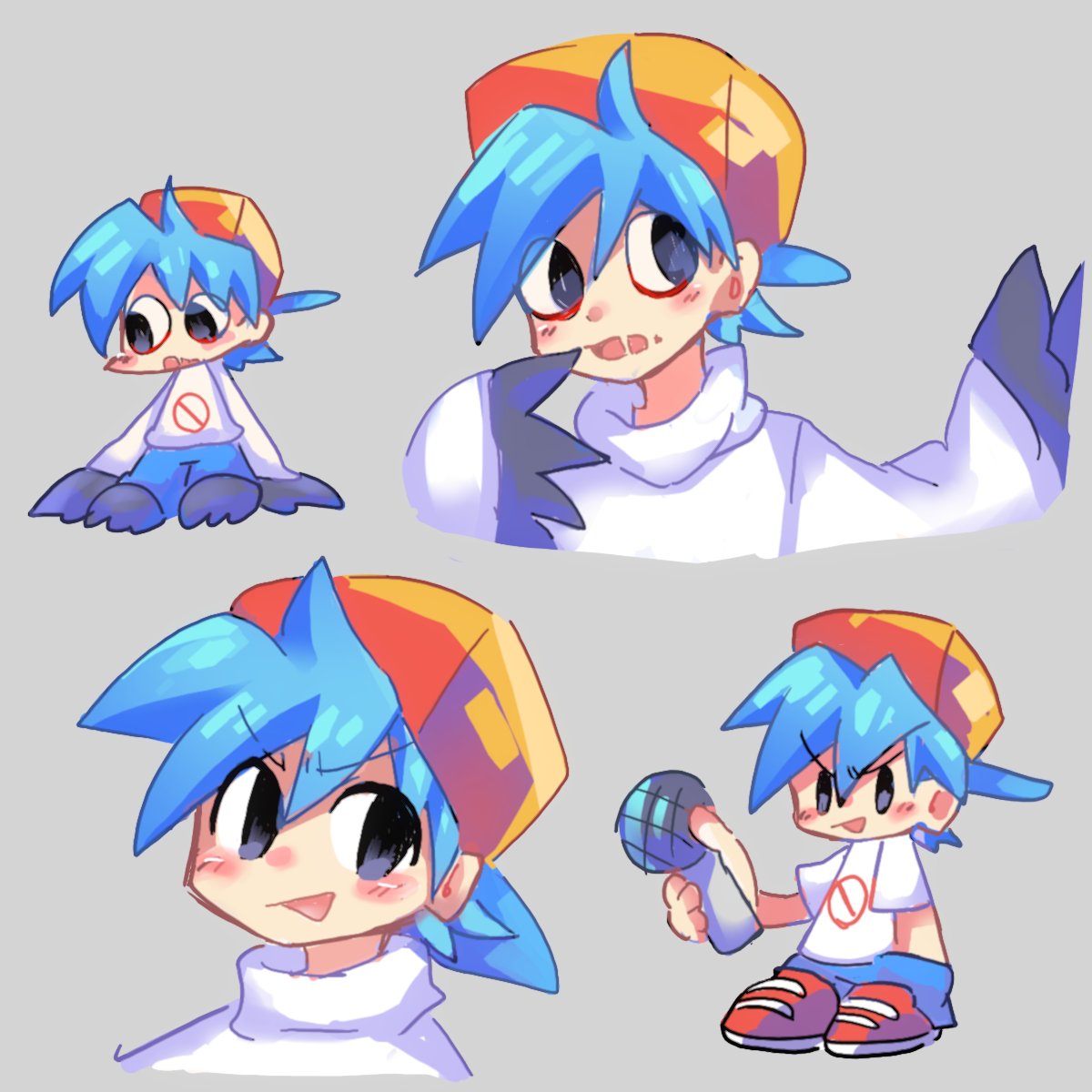 ozeonly_0415's tweet photo. 過去絵 #fnf #MonsterBF https://t.co/6l2FWHQJTj