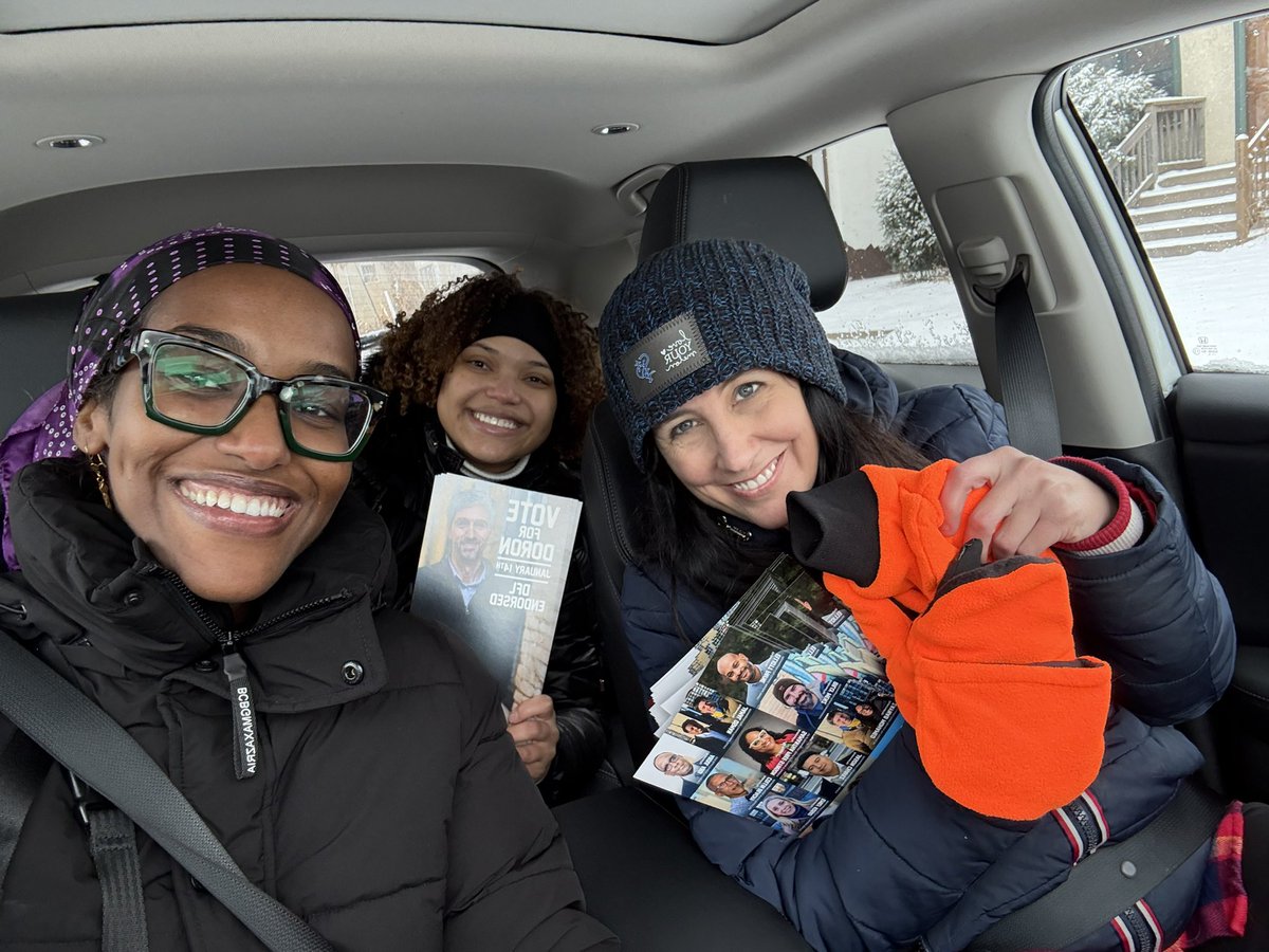 Amazing turnout at our GOTV knock for our future colleague <a href="/doronclark/">Doron Clark</a> 💙

It’s amazing to see the people powered, community centered campaign he’s built in such a short amount of time.
