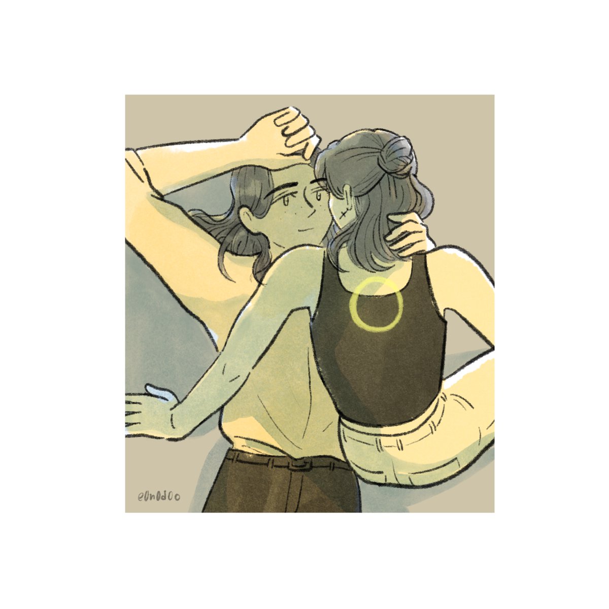 e0n0d0o's tweet image. Beatrice and the Warrior Nun 
#WarriorNun #Avatrice