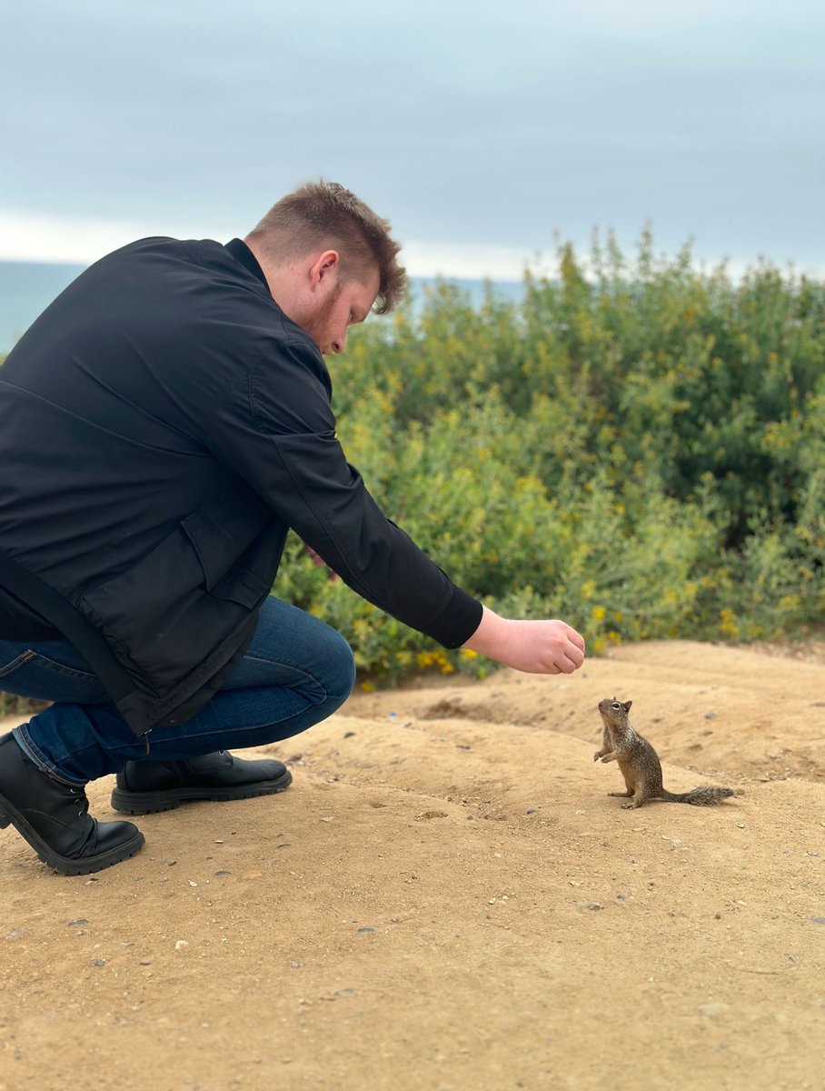 codyaims's tweet image. They say don’t feed the little beach squirrels but I do anyways lol