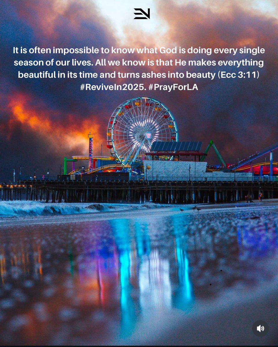 CHAMPIONSBYTES's tweet image. “To all who mourn, he will give a crown of beauty instead of ashes.” (Isa 61:3)

#ReviveIn2025
#PrayForLA
@oceanschurch 
@fearless_la 
#BeAGiantKiller

Photo Source: @shotbykyle