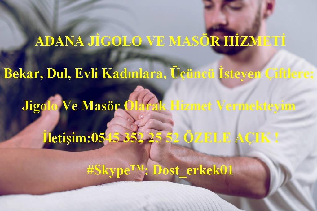 Profesyonel masaj ile günün ağrı ve yorgunluğundan kurtulmak isteyen kadınlar yada evli çiftler 

İletişim:0545 352 25 52 ÖZELE AÇIK ! #Skype™: Dost_erkek01

#adanamasaj #masajadana #adanamasor #masoradana