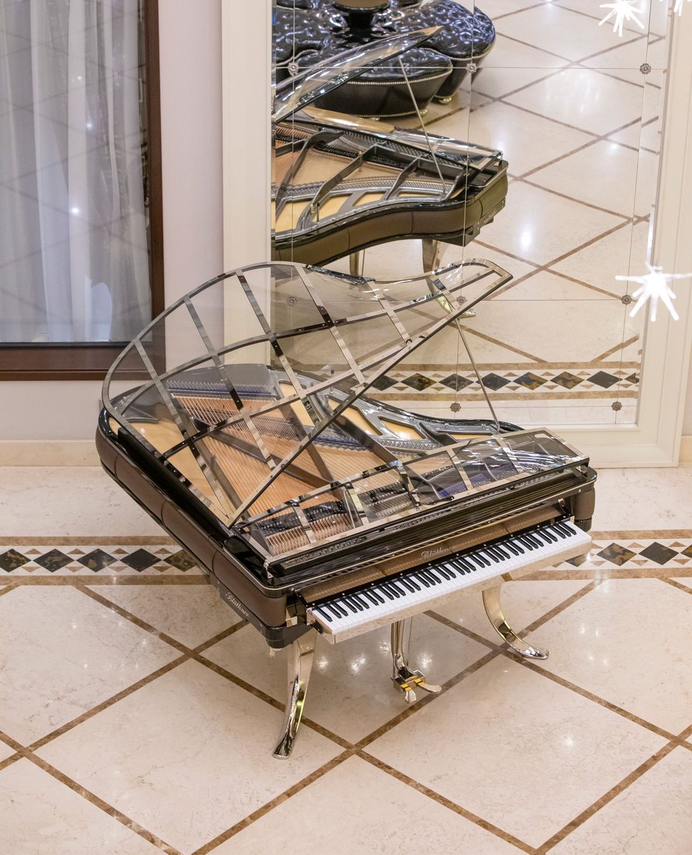 PH_Pianos's tweet photo. in 1930, the Danish creative genius, Poul Henningsen, reimagined what a piano could be when he created the PH Grand Piano. https://t.co/IA8XeZ0SGk