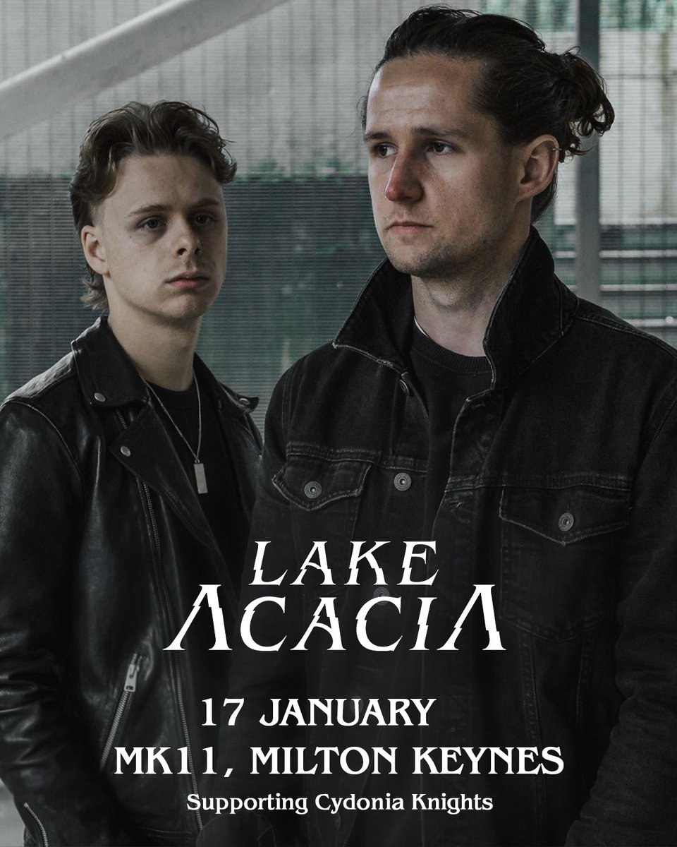 lakeacacia's tweet photo. MILTON KEYNES. WE ARE SO CLOSE.
JANUARY 17. WE ARE BACK.

Ticket link - https://t.co/f4YjlPOAh6 https://t.co/6sACVxI6EK