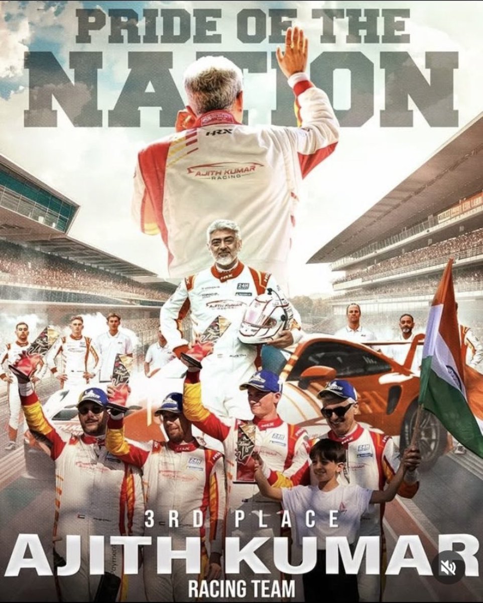 Nowadays I am becoming more of an #AK kanni. The man just inspires a lot n oozes out so much positive aura. 
#AKRacing #AjithKumar