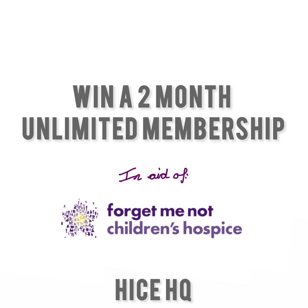ZMcComb's tweet photo. Hice HQ competition in aid of the @ForgetMNotChild hospice in Halifax! 

We’ll be doing a wheel of names at the end of the month to find out our winner. 

£10 per entry - please message myself or hice_hq instagram page to get involved 

Please RT. Thank you https://t.co/fQxxP6FI9p