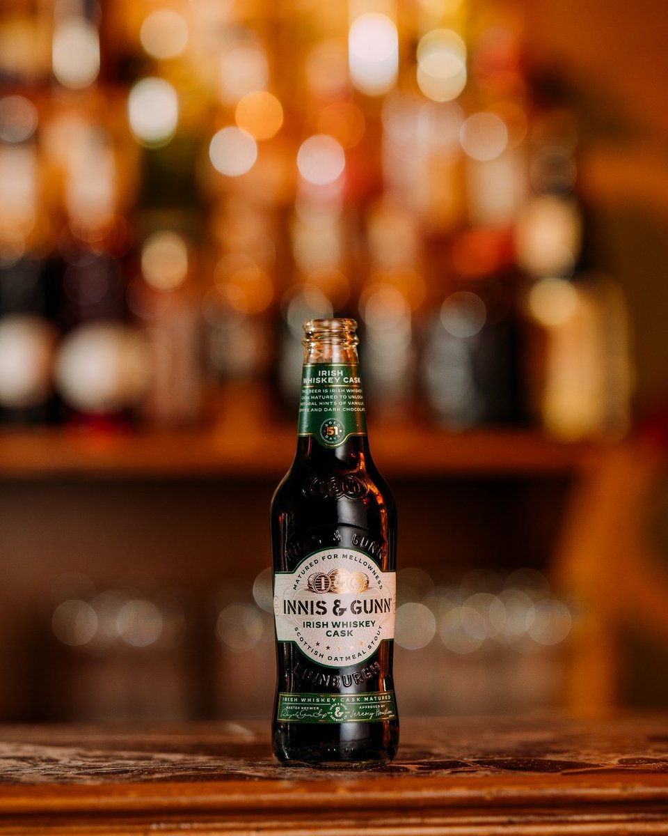 innisandgunn's tweet photo. Our Irish Whiskey Cask looks right at home on any bar 👇
#innisandgunn #scottishbeer #caskmatured https://t.co/k1JIkVNZar