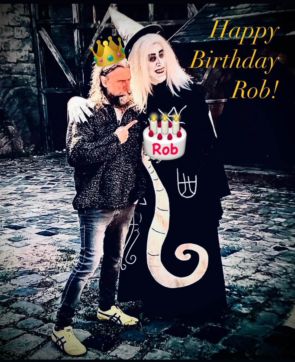 Taking a moment from the chaos to wish a Happy Birthday to the man, the artist, the legend &amp; my friend; #ROBZOMBIE‼️
This year will be memorable guaranteed.
All the best Rob💀🎂👑