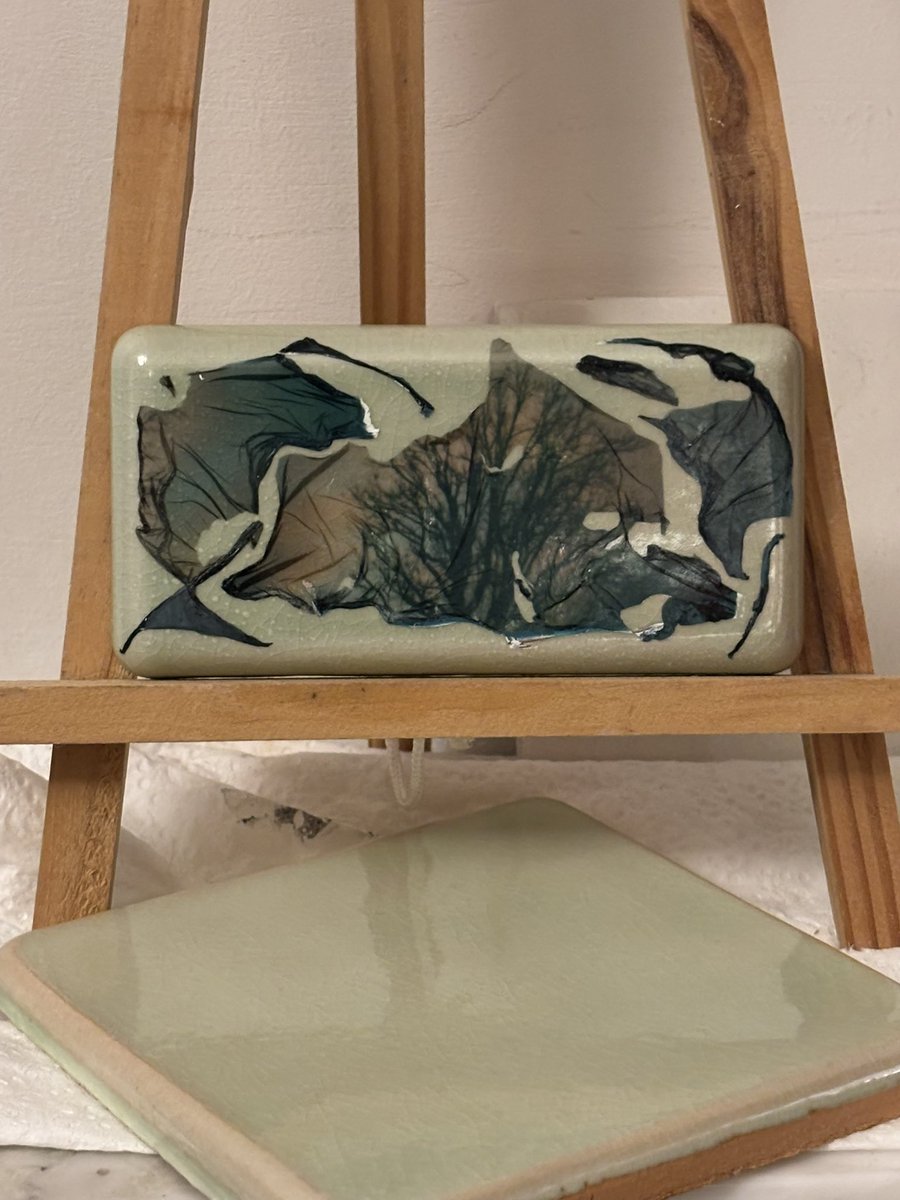 CelinePivoine's tweet image. Nouvel essai sur un nouveau support : carrelage teinté vert ! Votre photo sur simple demande et avec les aléas de l’émulsion de Polaroïd bien sûr ! 

#celinepivoine #art #polaroidlift #emulsionpolaroid #polaroid #polaroidtransfer #carrelage #arbre #nature #reemploi #sunset