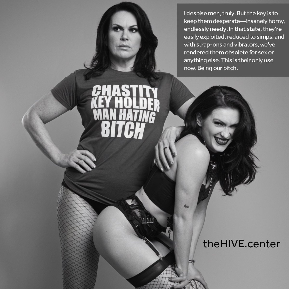 StupidStalkerB's tweet photo. Militant man-hating lesbians make wonderful key holders for chronically masturbating beta males.

Retweet if you agree??? https://t.co/R6w19Gaqw7