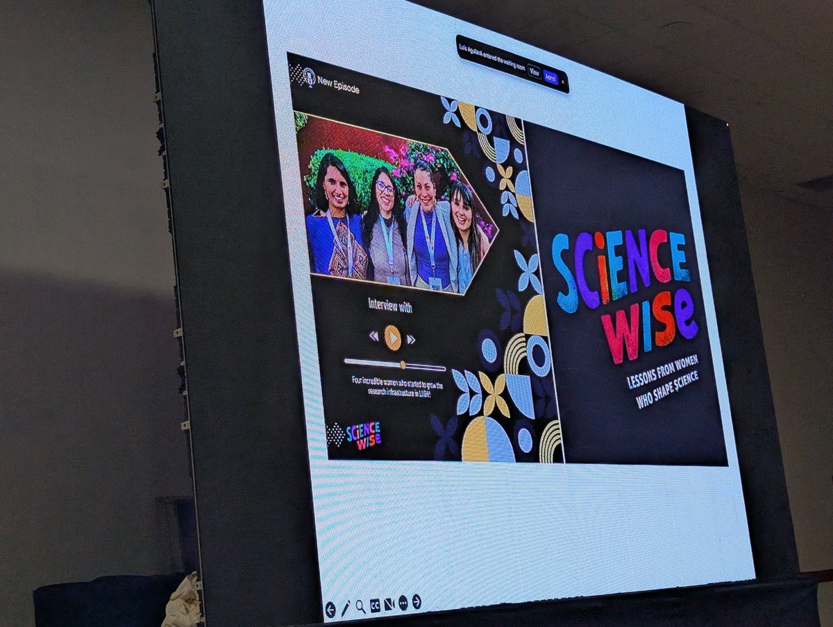 LIIGH_UNAM's tweet photo. To close the first half of this scientific session, @emiliahsc and @rvrohlfs talk about their Sabbatical experiences @LIIGH_UNAM during 2024 and release the latest episode of their science podcast #ScienceWise where they interviewed four of the LIIGH founding faculty 10 years ago https://t.co/l2i2lapXhj