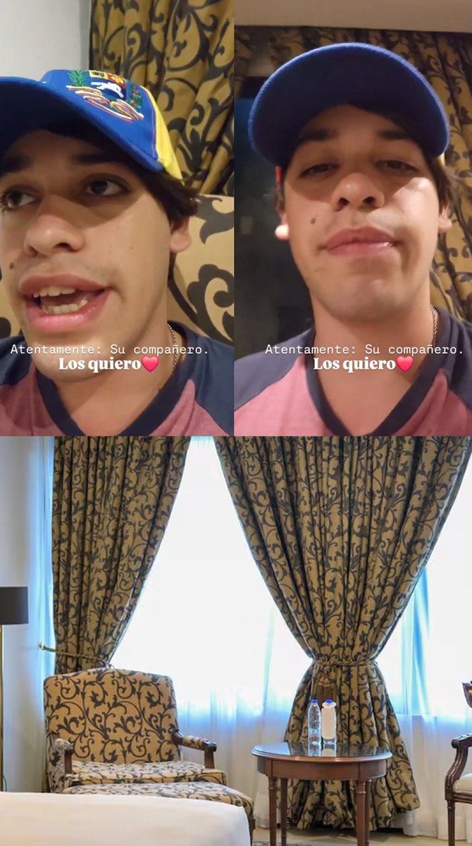 tipitoenojado's tweet photo. Aprovecho para recordarles que no cae simpático viajar a Venezuela para apoyar un dictador mientras se hospedan en hoteles 5 estrellas y no saben explicar de donde sale el dinero.

Respecto a las amenazas.
Cientos de miles de venezolanos huyeron de su patria perseguidos por Maduro, me imagino que no estarán muy felices de verlos a ustedes jugando al "all inclusive" apoyando la dictadura.

Y en cuanto a eso de "perseguidos con herramientas y recursos del estado".

No te preocupes querida, ningún recurso del estado fue usado para hacer mi video, son ustedes quienes subieron todo a sus propias redes, incluido un video desde la habitación del Meliá que cuesta 230 dólares la noche.

Ojala algún día puedan explicar como pagaron una estadía de millonarios en uno de los países con mas pobres del continente.

Los esperamos en Argentina.
Abrazo.
