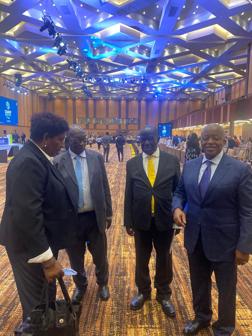ESsekandi's tweet photo. I attended the opening session of the Extra-Ordinary AU Summit on the Post Malabo Comprehensive Africa Agriculture Development Program (CAADP) at Speke Resort Munyonyo. https://t.co/OvJzZUacVf