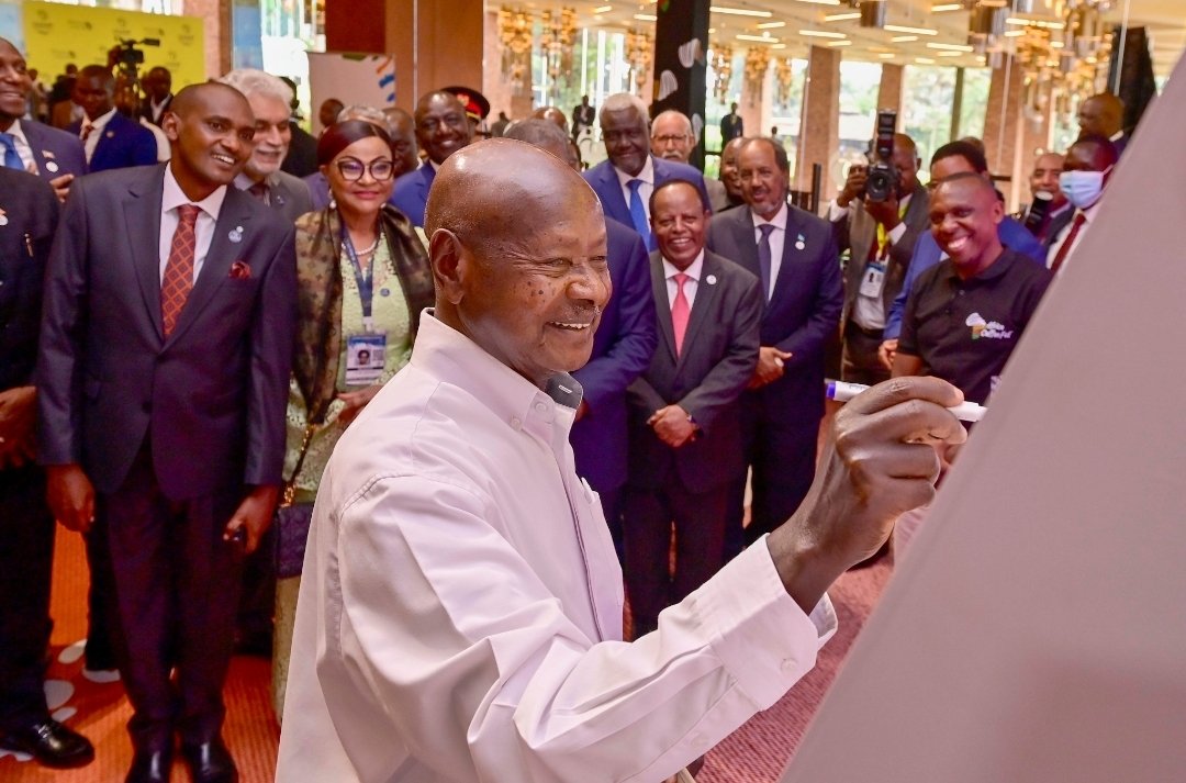 ESsekandi's tweet photo. I attended the opening session of the Extra-Ordinary AU Summit on the Post Malabo Comprehensive Africa Agriculture Development Program (CAADP) at Speke Resort Munyonyo. https://t.co/OvJzZUacVf