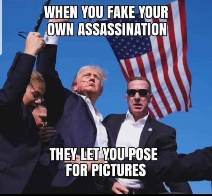 KIMKlt61's tweet photo. @TuckerCNews Trump faked All of it. https://t.co/Hyn1tKq2uB