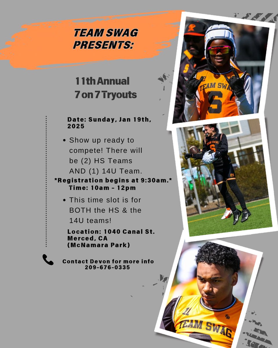 DeVon Hilliard (@swag_merco) on Twitter photo Next week is the week. Come out on Sunday and be a part of the SWAG Movement. <a href="/BlackHatFootbal/">Richard T. Estrada</a> Next week is the week. Come out on Sunday and be a part of the SWAG Movement. <a href="/BlackHatFootbal/">Richard T. Estrada</a>