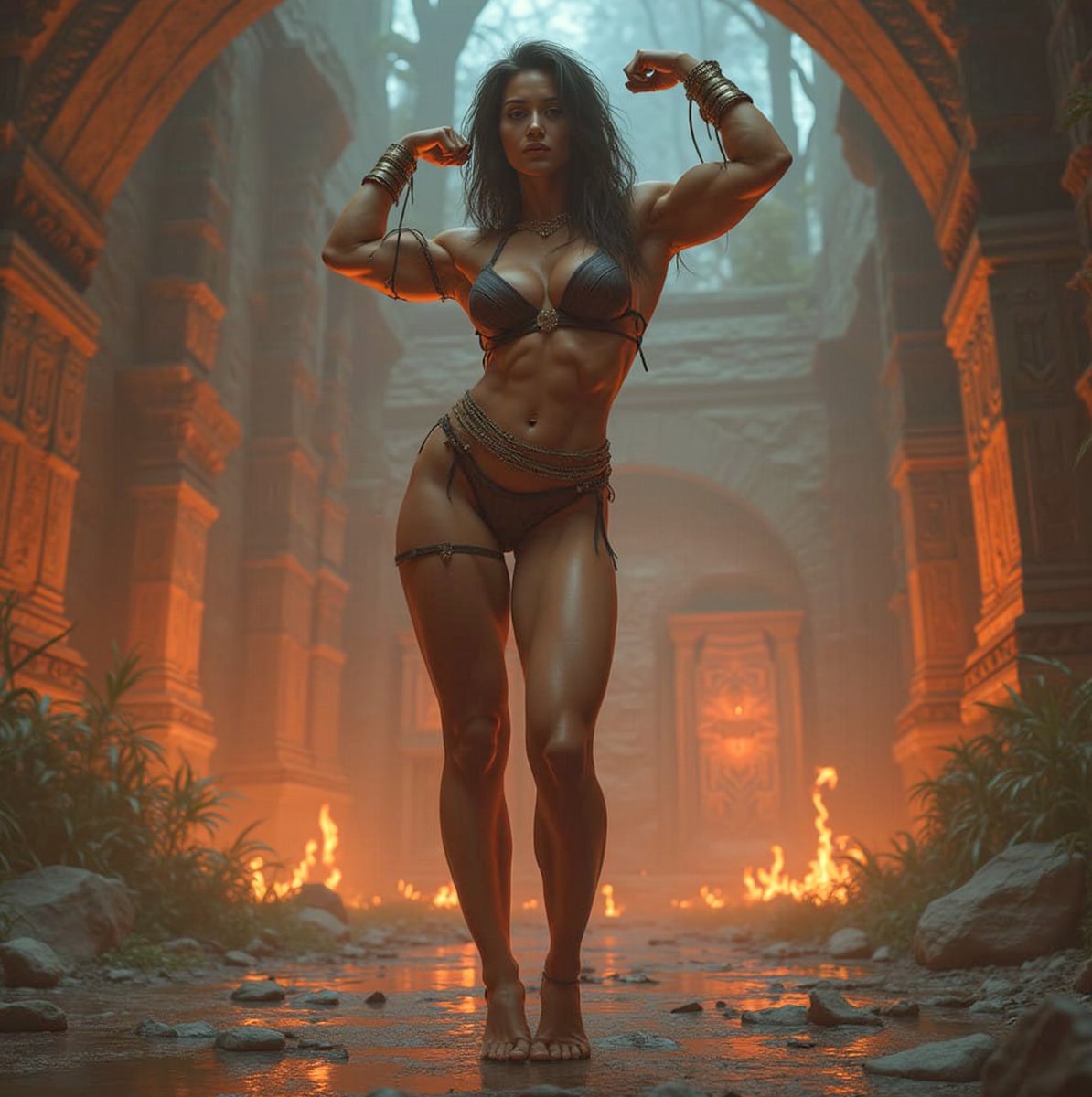 DesignWeapons's tweet image. Artwork 2025 - The Daughter of Ares⚡️ #wonderwoman #supermantrailer #snyderverse #dcuniverse #wonderwoman3 #GalGadot #digitalart